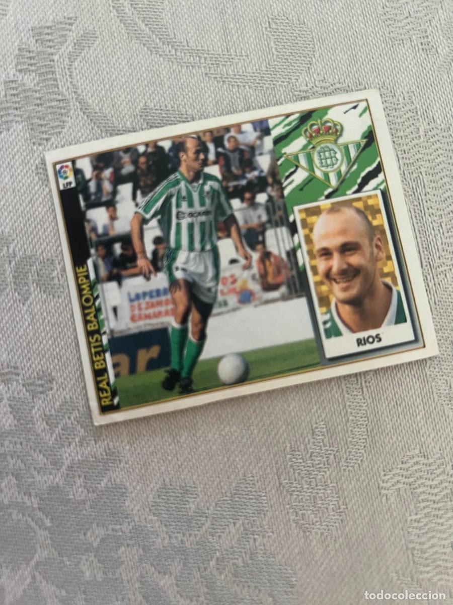 Cromos de Futebol: R&Iacute;OS BAJA REAL BETIS SIN PEGAR EDICIONES ESTE 97 98 1997 1998