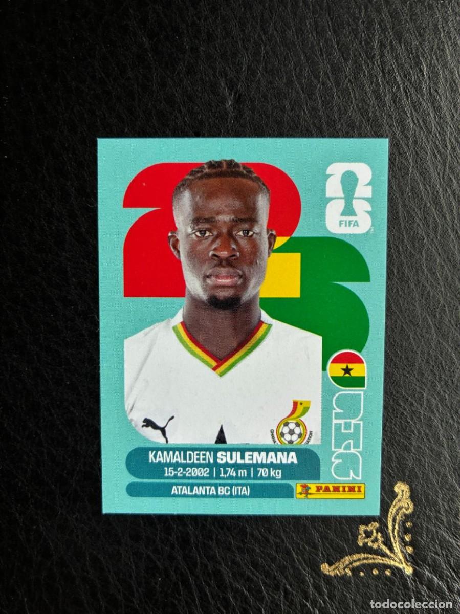 Figurine di Calcio: GHA 12 KAMALDEEN SULEMANA GHA12 GHANA FIFA WORLD CUP MUNDIAL 2026 26 PANINI