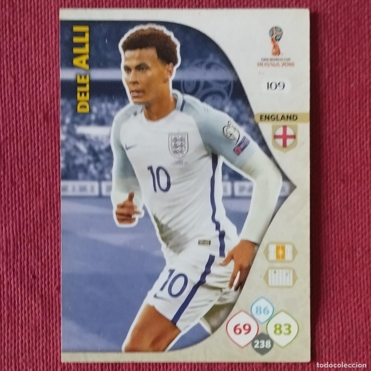 Figurine di Calcio: DELE ALLI -109 - INGLATERRA - ADRENALYN XL - FIFA WORLD CUP RUSSIA 2018 - MUNDIAL RUSIA 18