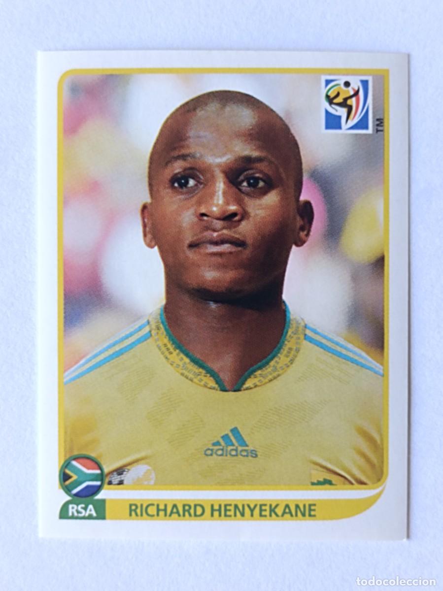 Figurine di Calcio: #44 RICHARD HENYEKANE (SUDAFRICA) MUNDIAL SUDAFRICA 2010 PANINI
