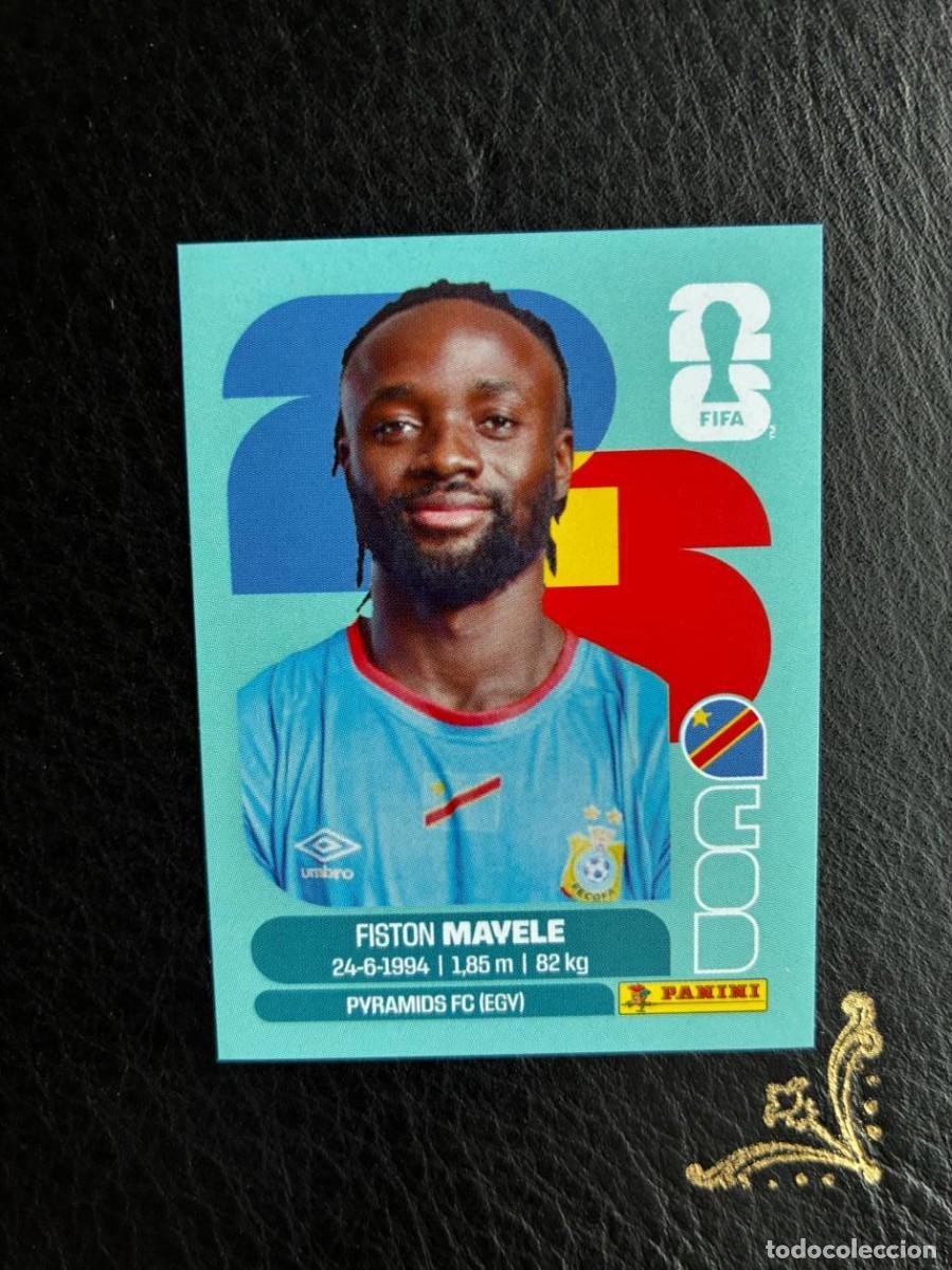 Fu&szlig;ball-Sticker: COD 18 FISTON MAVELE COD18 CONGO FIFA WORLD CUP MUNDIAL 2026 26 PANINI