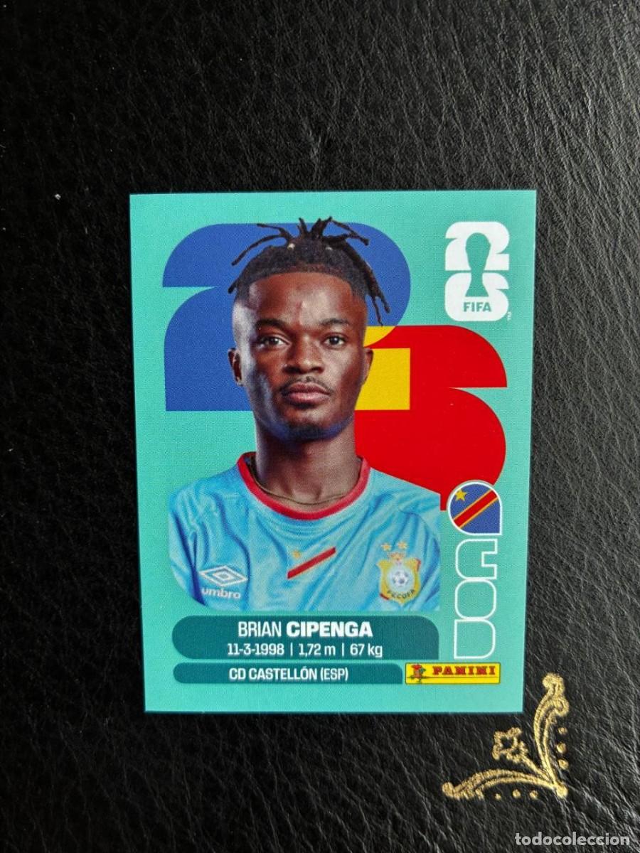 Fu&szlig;ball-Sticker: COD 17 BRIAN CIPENGA COD17 CONGO FIFA WORLD CUP MUNDIAL 2026 26 PANINI