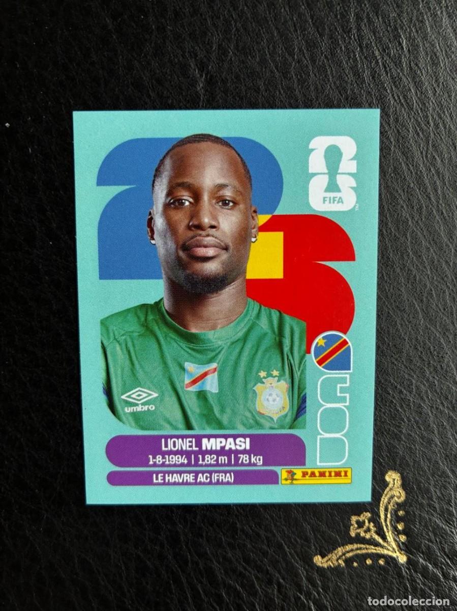 Fu&szlig;ball-Sticker: COD 2 LIONEL MPASI COD2 CONGO FIFA WORLD CUP MUNDIAL 2026 26 PANINI