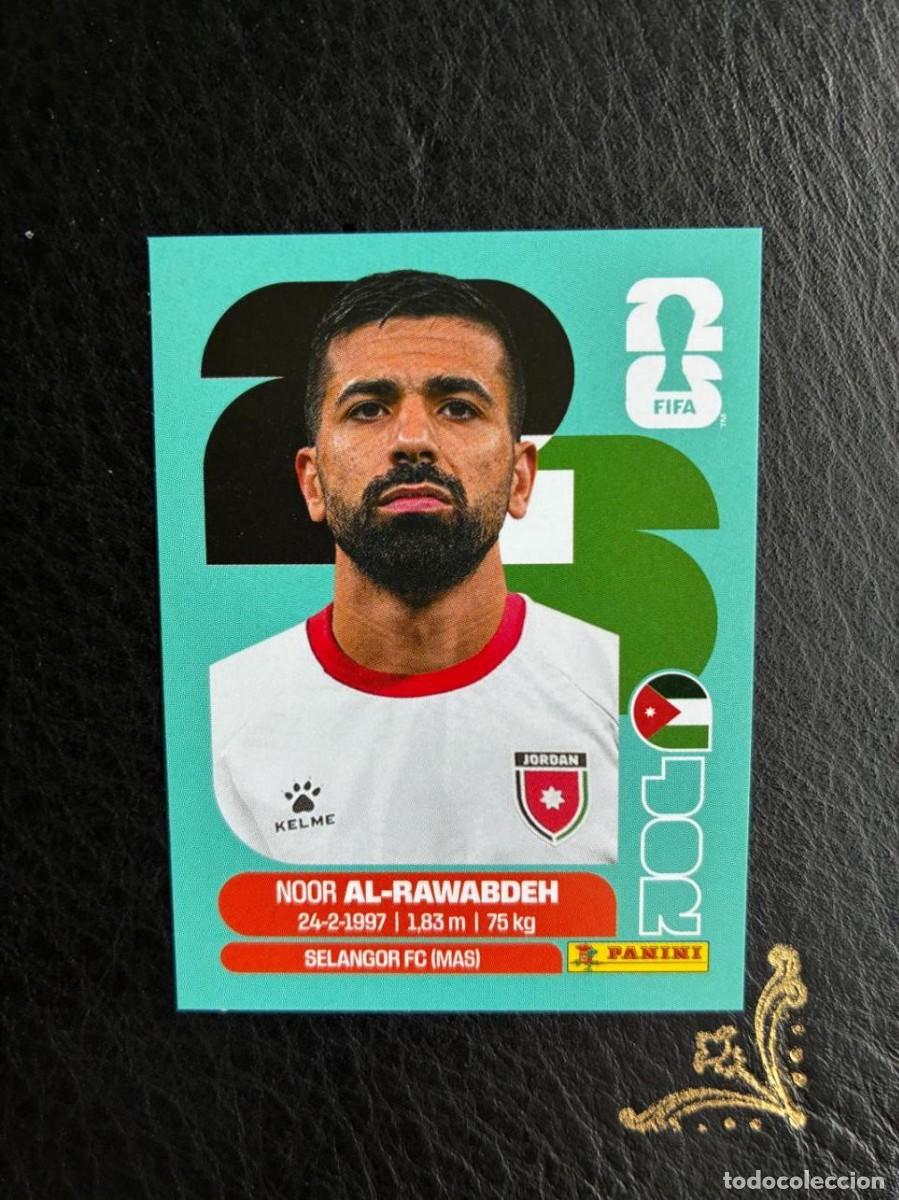 Football Stickers: JOR 11 NOOR AL-RAWABDEH JOR11 JORDANIA FIFA WORLD CUP MUNDIAL 2026 26 PANINI