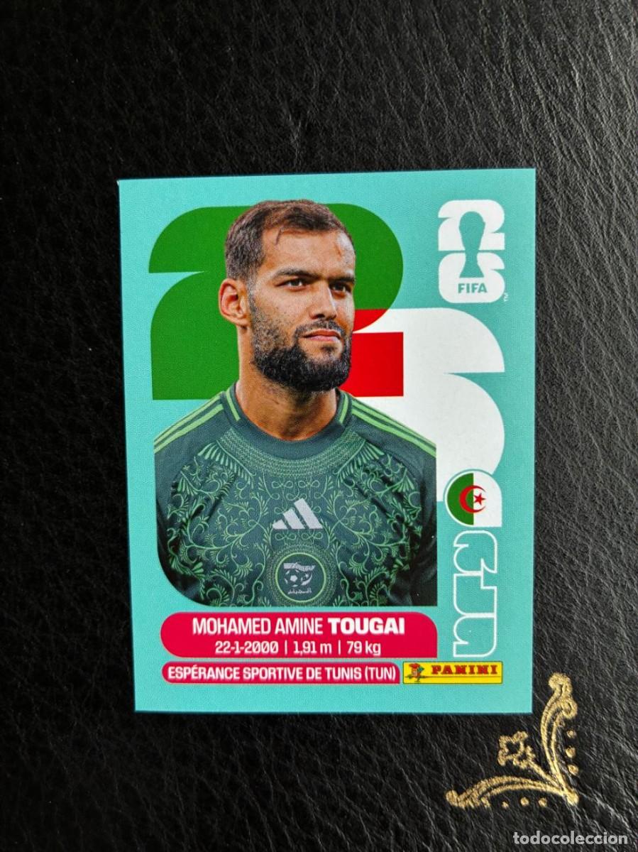 Cromos de f&uacute;tbol: ALG 6 MOHAMED AMINE TOUGAI ALG6 ARGELIA FIFA WORLD CUP MUNDIAL 2026 26 PANINI