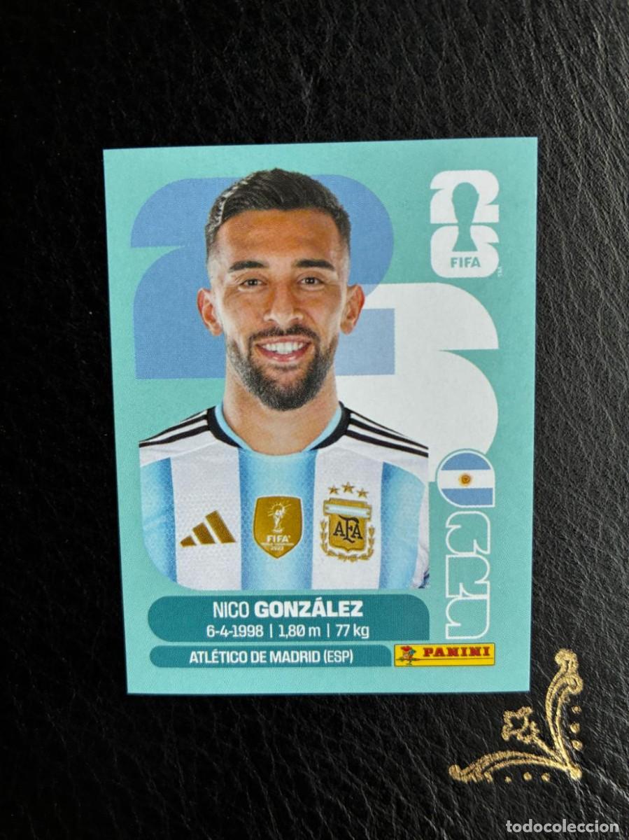 Cromos de f&uacute;tbol: ARG 16 NICO GONZ&Aacute;LEZ ARG16 ARGENTINA FIFA WORLD CUP MUNDIAL 2026 26 PANINI