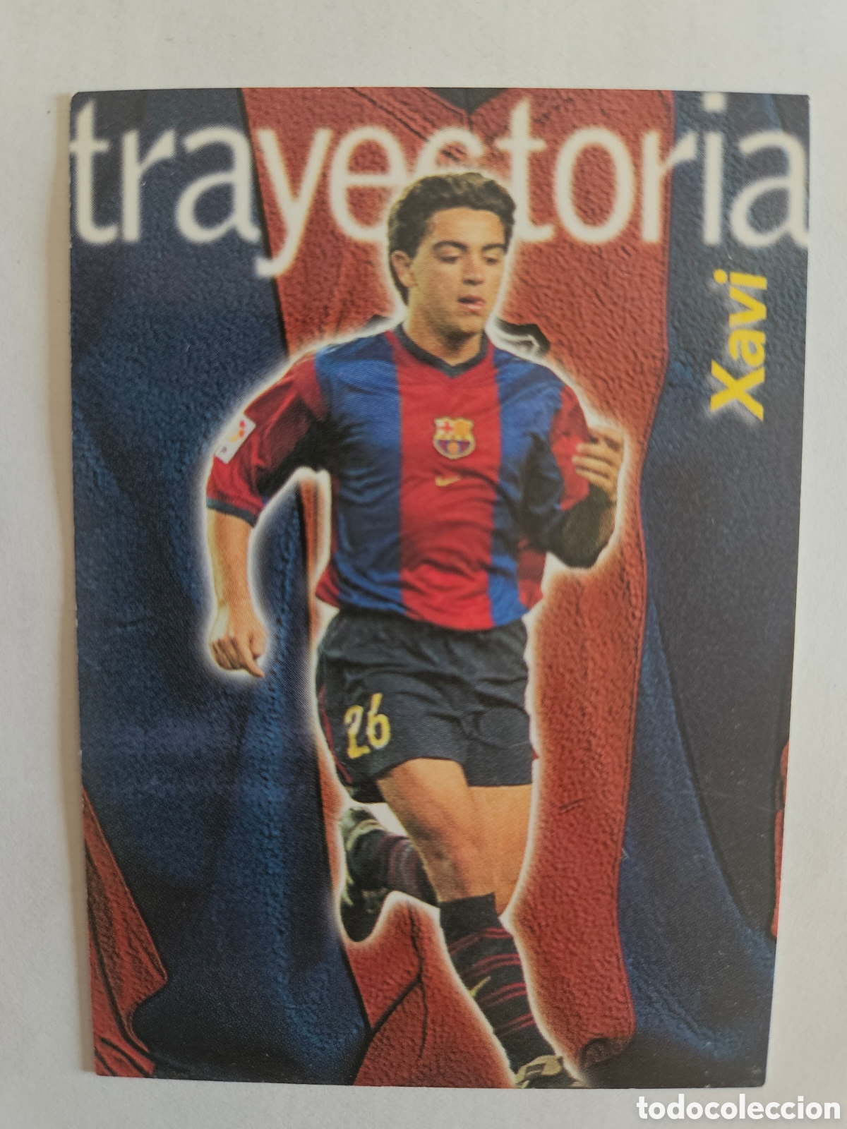 Cromos de f&uacute;tbol: 217 XAVI PANINI BARCELONA 1899 1999 CENTENARIO 100 A&Ntilde;OS CROMO BARCA