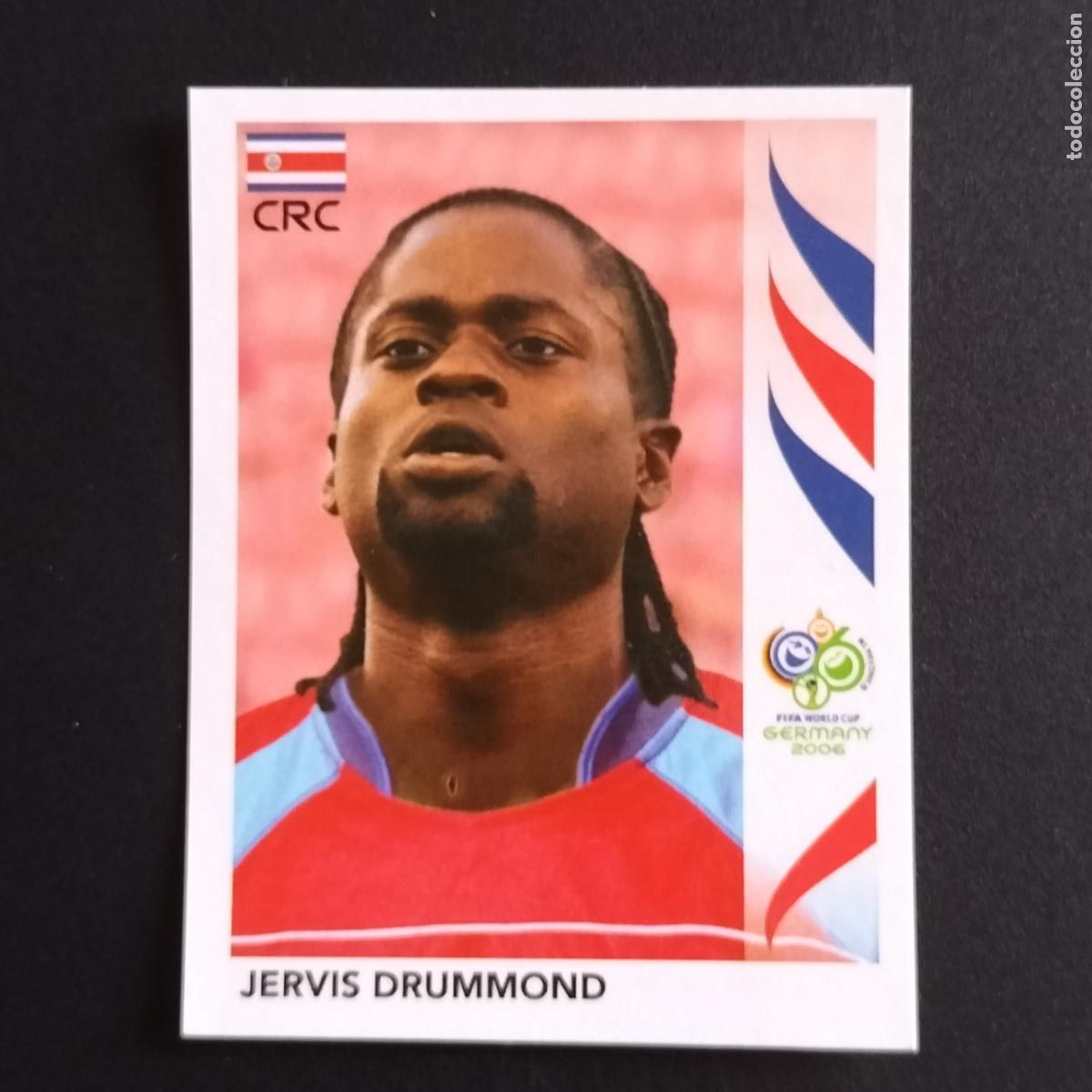 Cromos de f&uacute;tbol: 39 JERVIS DRUMMOND COSTA RICA CROMOS FIFA WORLD CUP GERMANY 2006 MUNDIAL ALEMANIA PANINI