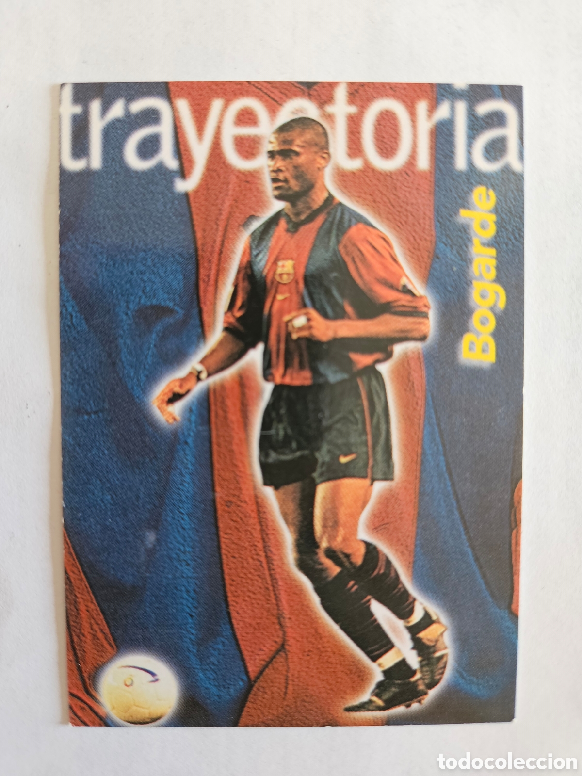 Football Stickers: 100 a&ntilde;os f.c.barcelona, 1899 - 1999 panini, cards n&ordm; 207 trayectoria, bogarde, nuevo.