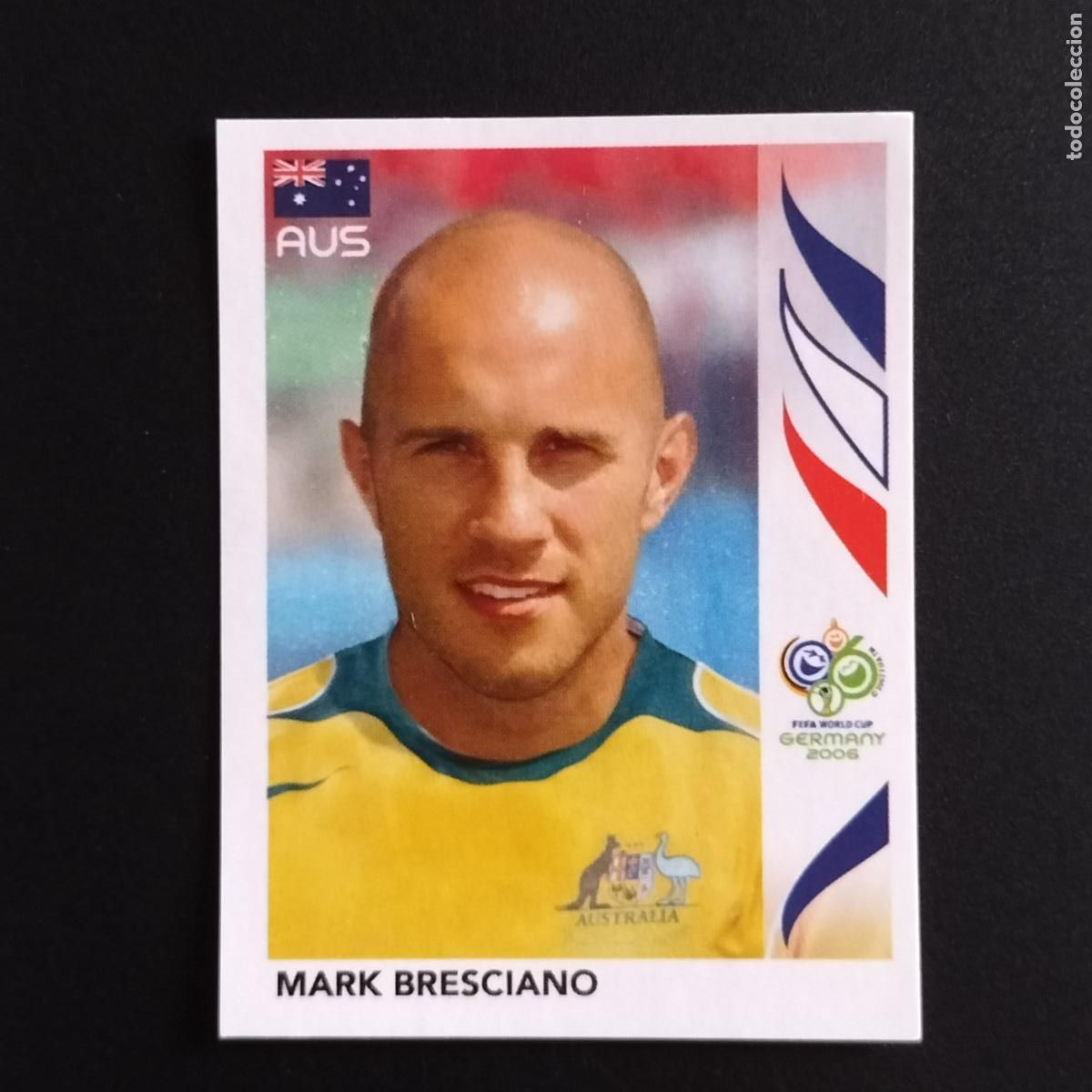 Football Stickers: 424 MARK BRESCIANO AUSTRALIA CROMOS FIFA WORLD CUP GERMANY 2006 MUNDIAL ALEMANIA PANINI
