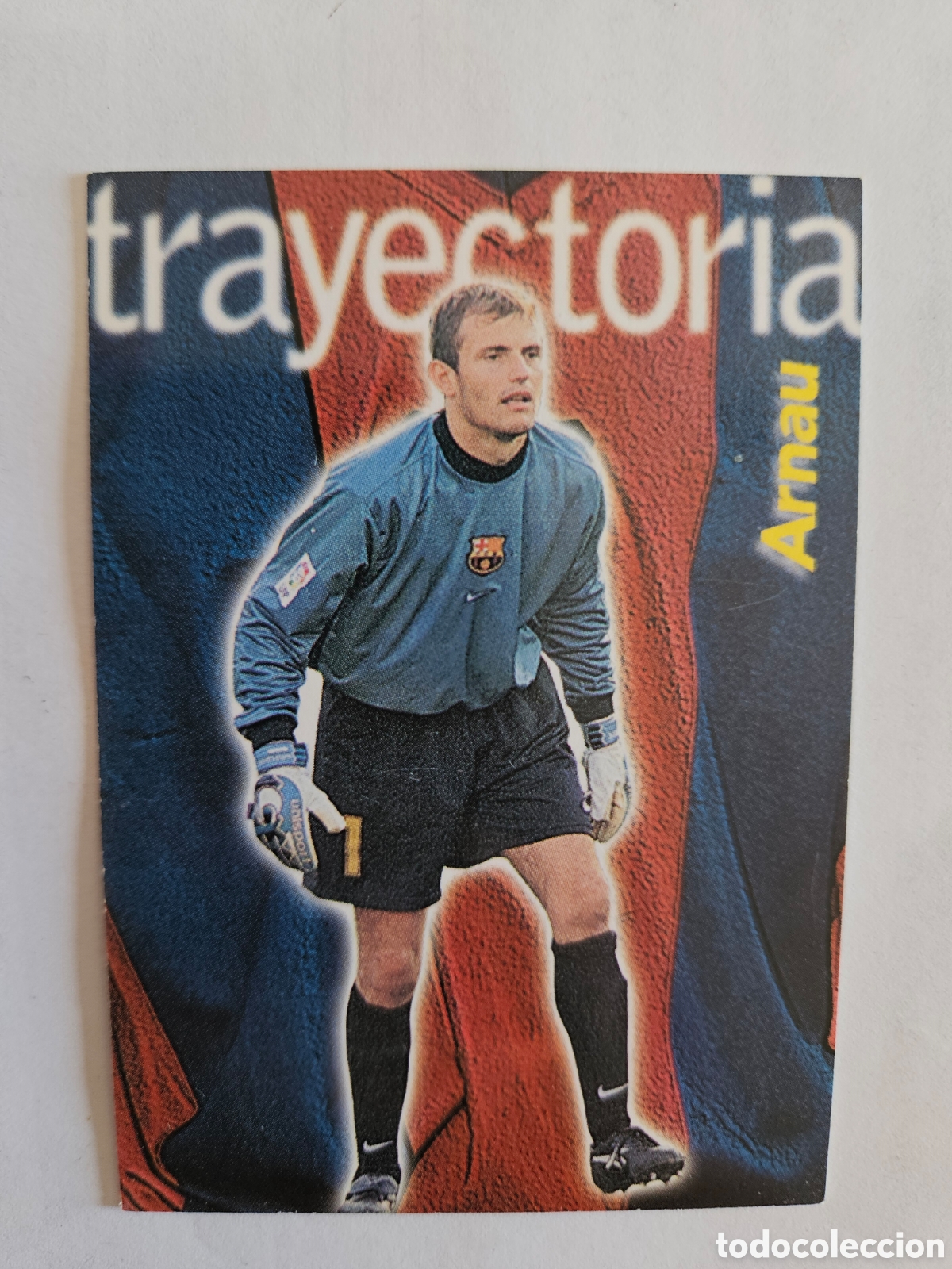 Football Stickers: ARNAU # 191 TRAYECTORIA BAR&Ccedil;A 100 A&Ntilde;OS 1899/1999 CENTENARIO CARDS PANINI SPORTS