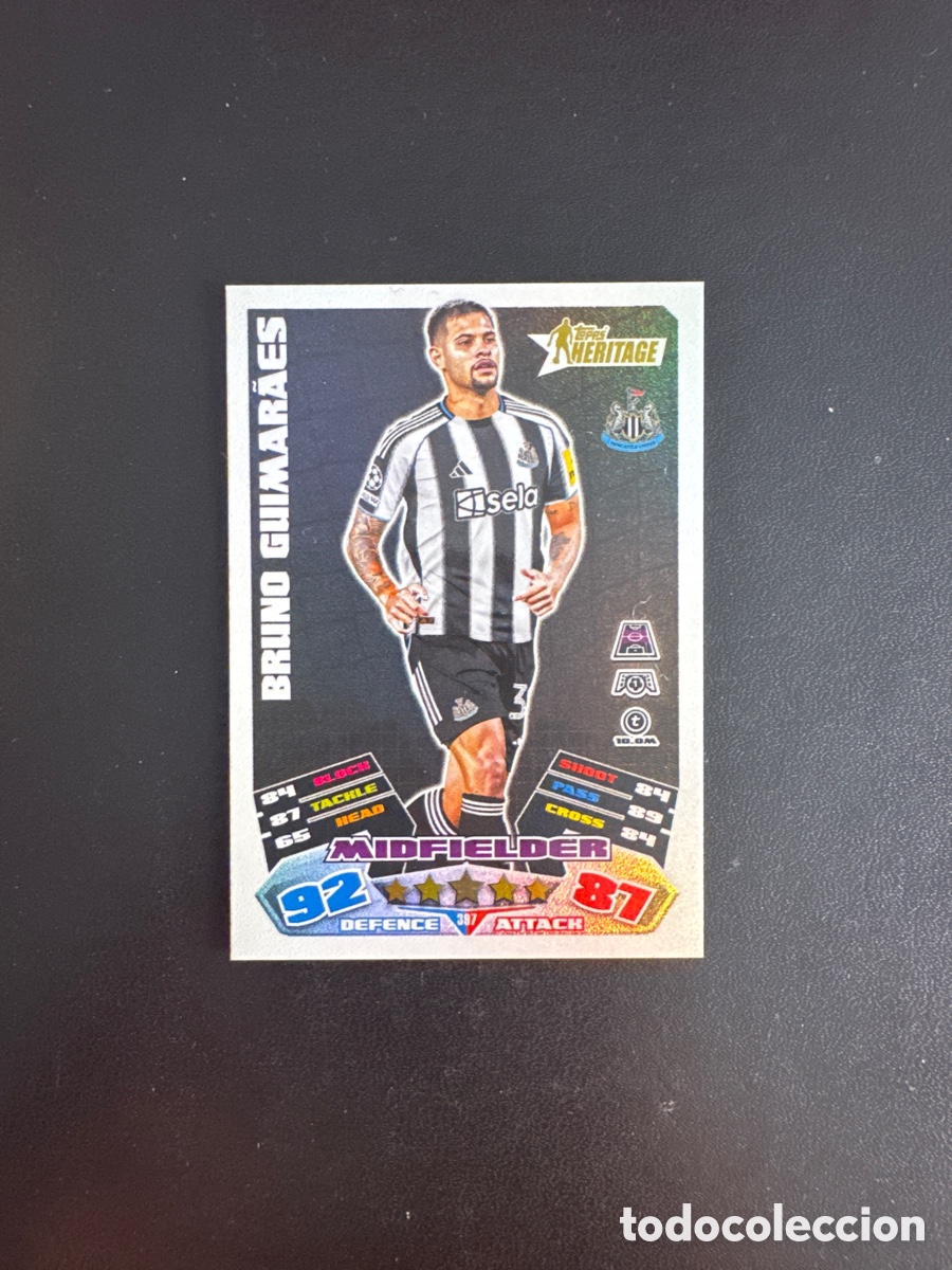 Fu&szlig;ball-Sticker: GUIMARAES HERITAGE NUMERO 397 MATCH ATTAX 2025 2026