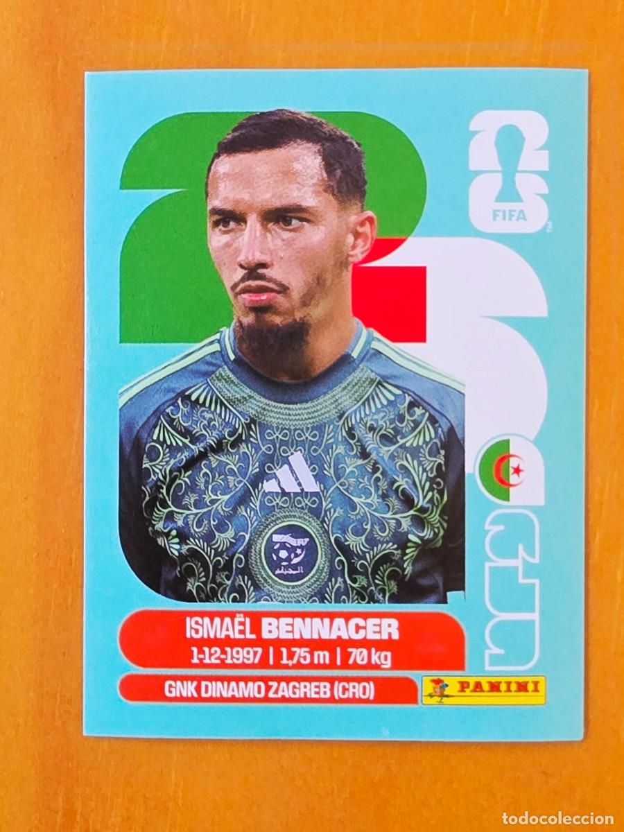 Cromos de f&uacute;tbol: ALG 8 Isma&euml;l Bennacer, Argelia, Panini FIFA World Cup Mundial 2026 Sticker