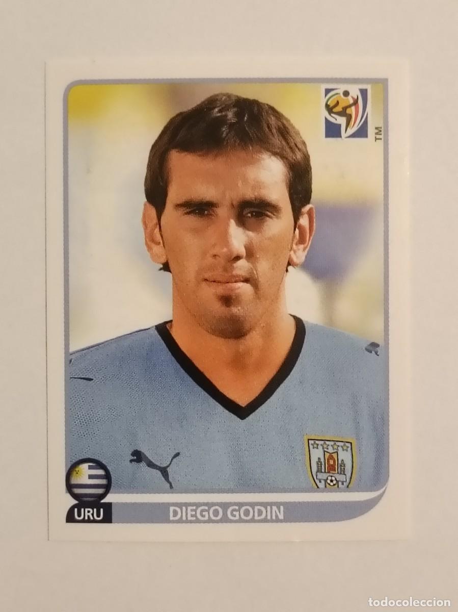 Cromos de f&uacute;tbol: #72 DIEGO GODIN (URUGUAY) MUNDIAL SUDAFRICA 2010 PANINI