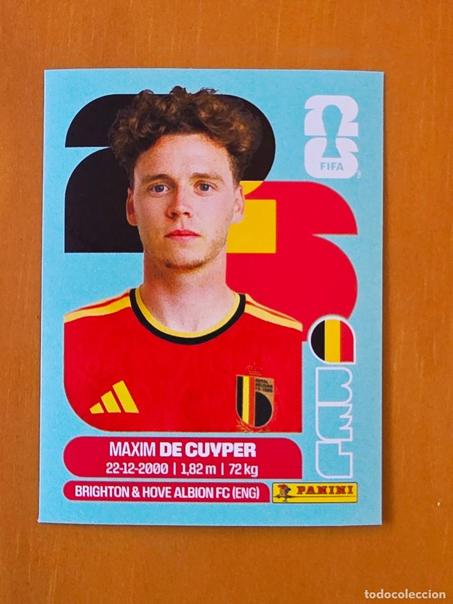 Cromos de f&uacute;tbol: BEL 7 Maxim De Cuyper, B&eacute;lgica, Panini FIFA World Cup Mundial 2026 Sticker