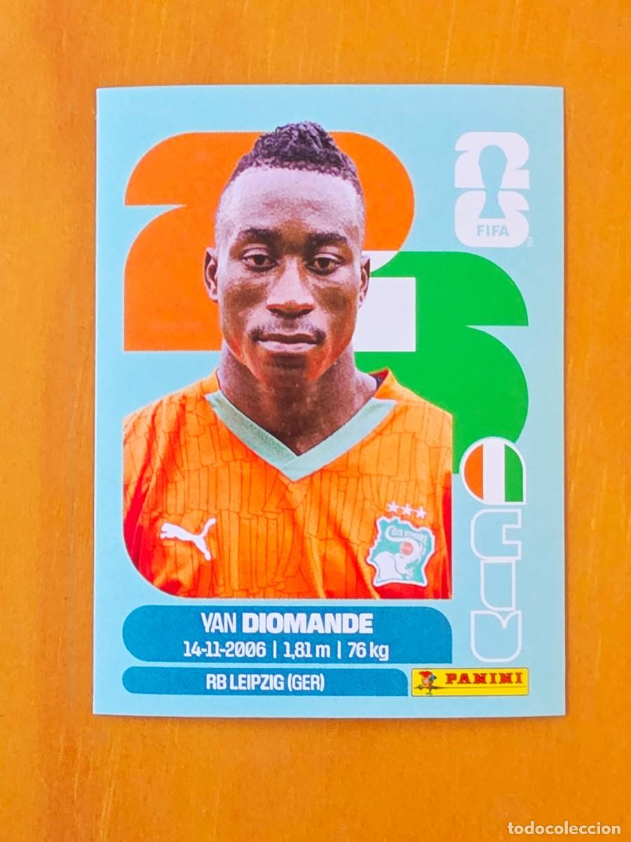 Cromos de f&uacute;tbol: CIV 18 Yan Diomande, Costa de Marfil, Panini FIFA World Cup Mundial 2026 Sticker