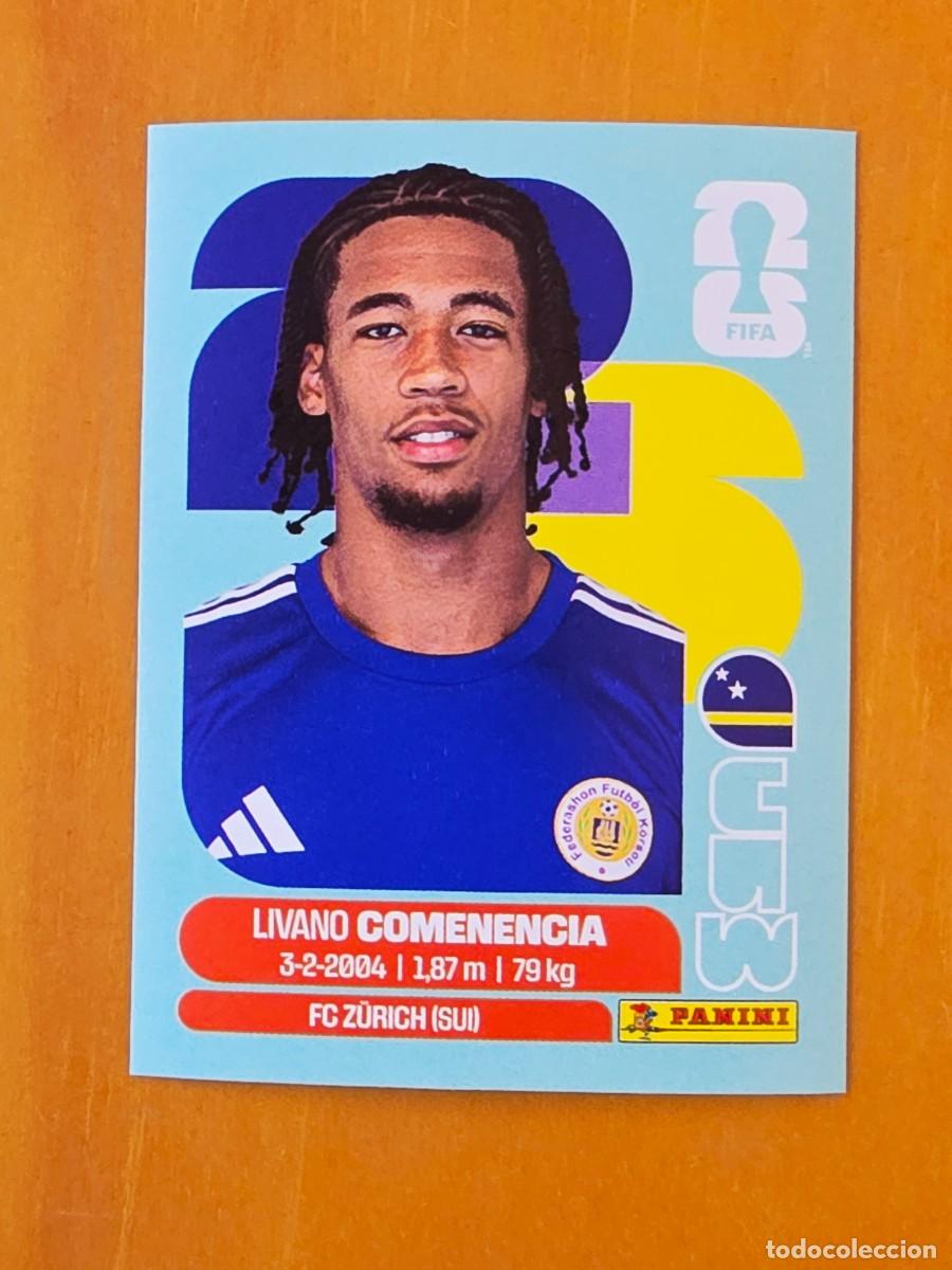 Cromos de f&uacute;tbol: CUW 9 Livano Comenencia, Curazao, Panini FIFA World Cup Mundial 2026 Sticker