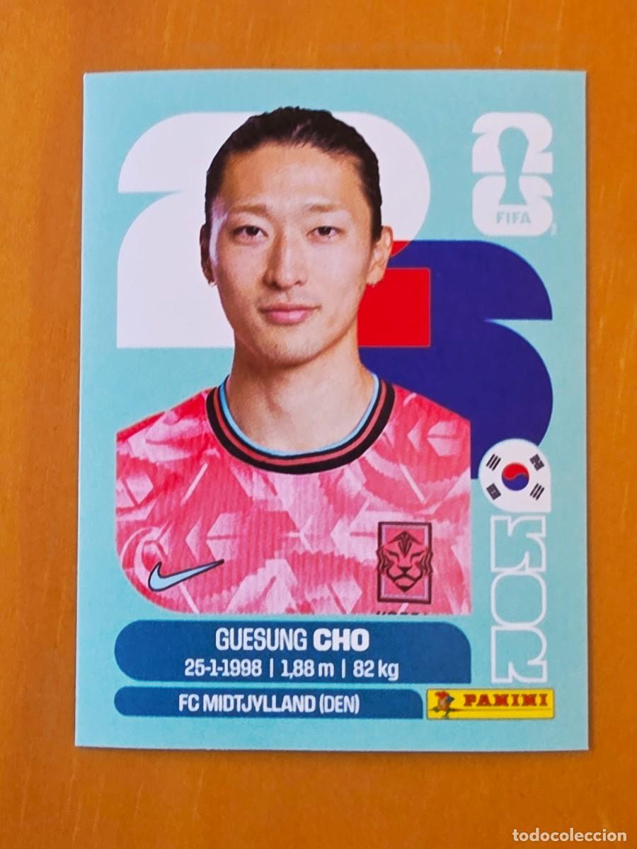 Cromos de f&uacute;tbol: KOR 17 Guesung Cho, Corea del Sur, Panini FIFA World Cup Mundial 2026 Sticker