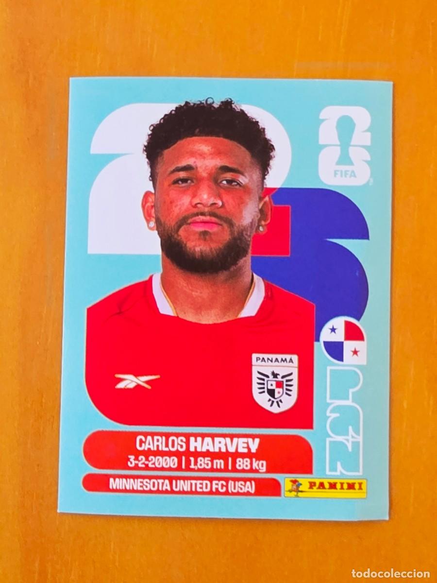 Figurine di Calcio: PAN 15 Carlos Harvey, Panam&aacute;, Panini FIFA World Cup Mundial 2026 Sticker