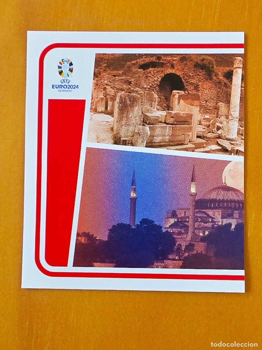 Cromos de f&uacute;tbol: TUR P1 Turqu&iacute;a, Topps UEFA Euro 2024, Eurocopa Germany 24 sticker