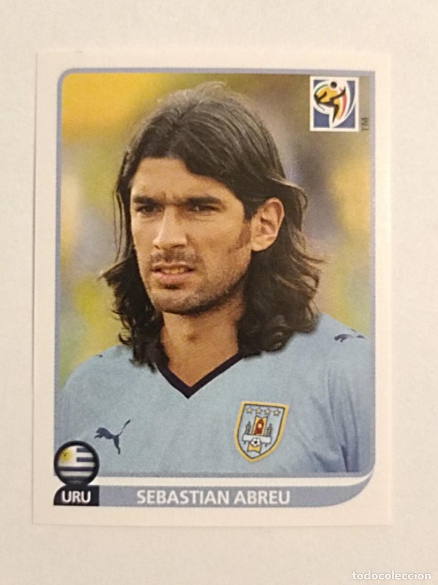 Cromos de f&uacute;tbol: #86 SEBASTIAN ABREU (URUGUAY) MUNDIAL SUDAFRICA 2010 PANINI