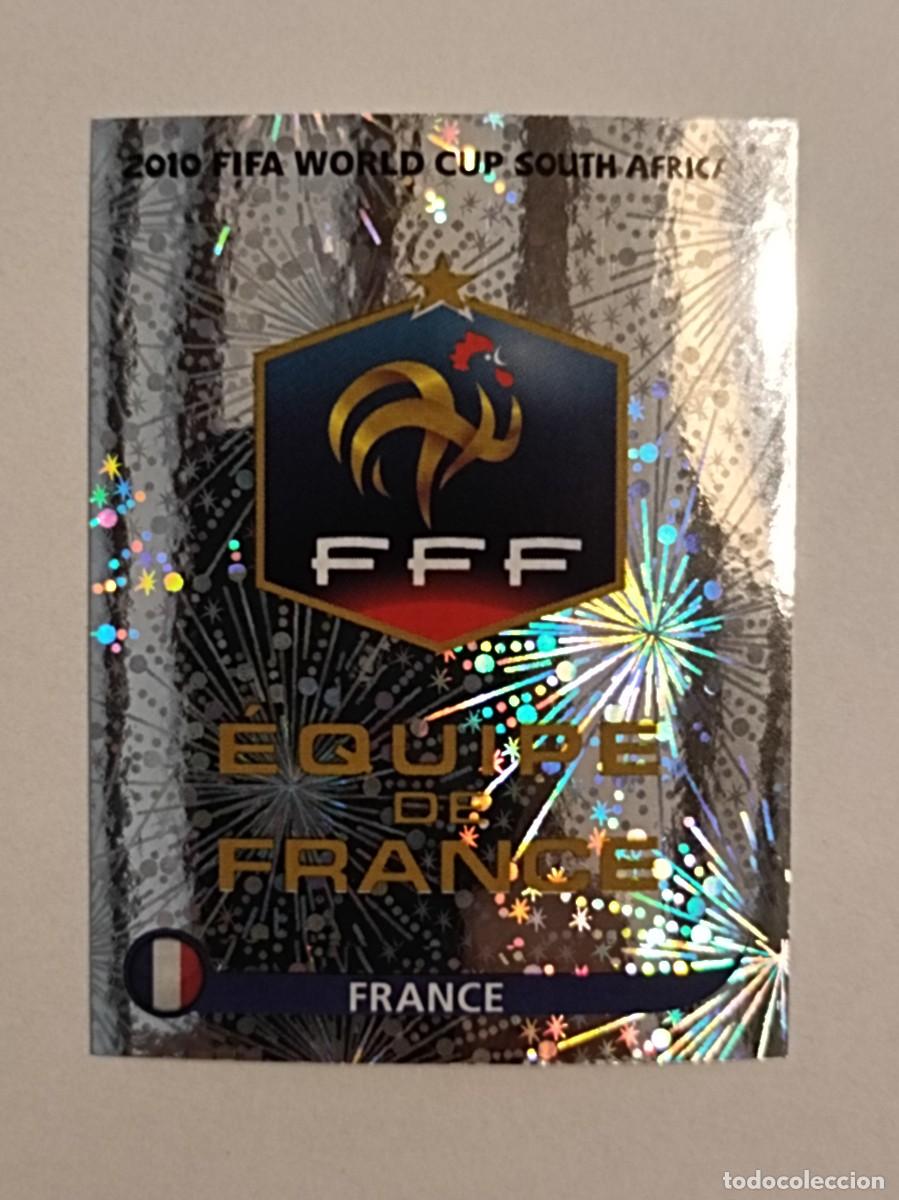 Fu&szlig;ball-Sticker: #88 ESCUDO (FRANCIA) MUNDIAL SUDAFRICA 2010 PANINI