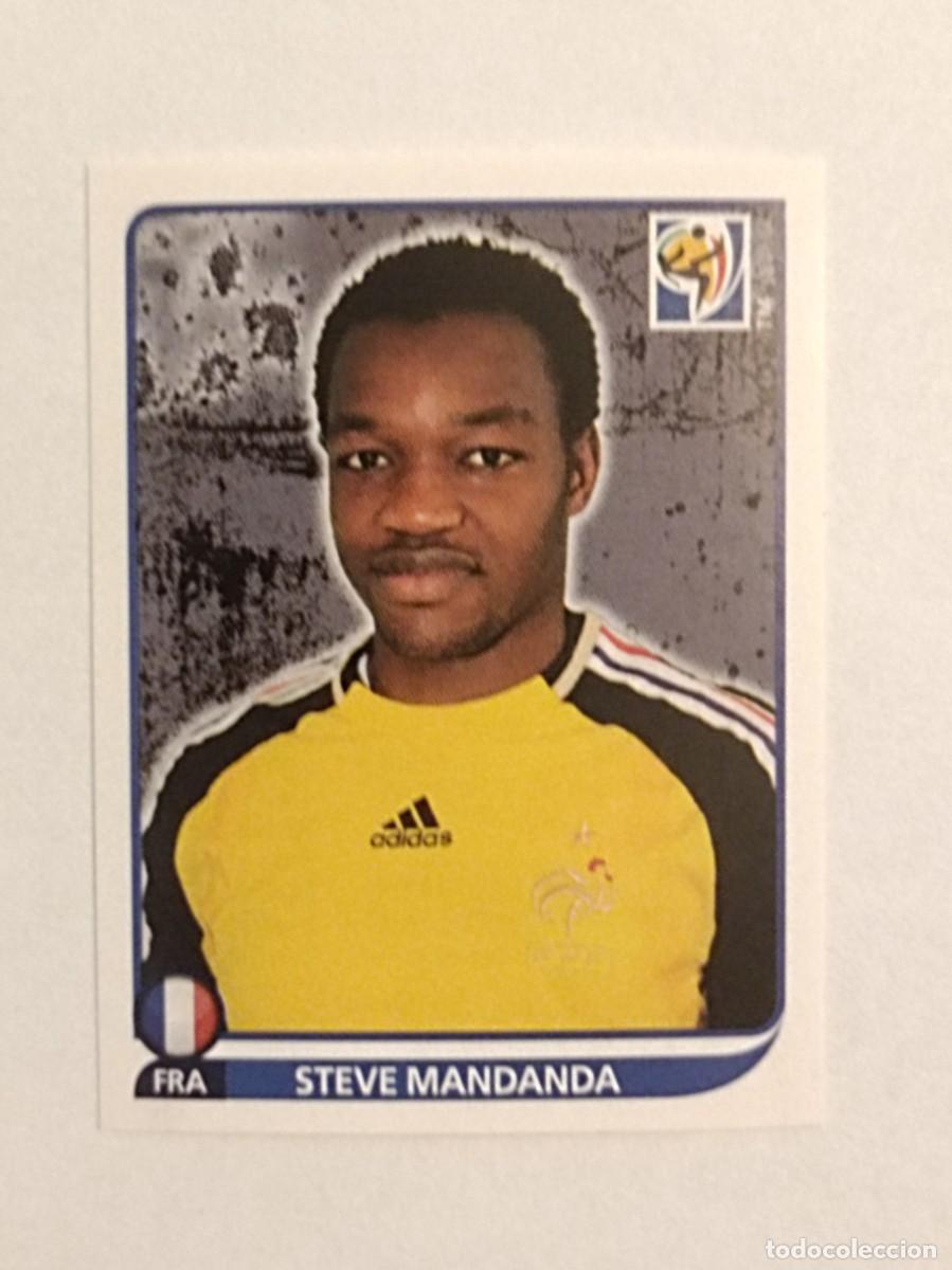 Fu&szlig;ball-Sticker: #90 STEVE MANDANDA (FRANCIA) MUNDIAL SUDAFRICA 2010 PANINI