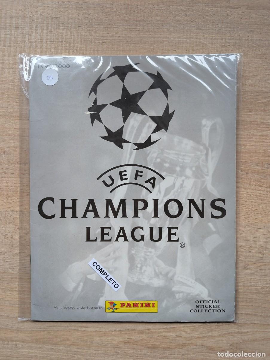 Football Stickers: &Aacute;lbum Champions League 1999 2000 Panini COMPLETO
