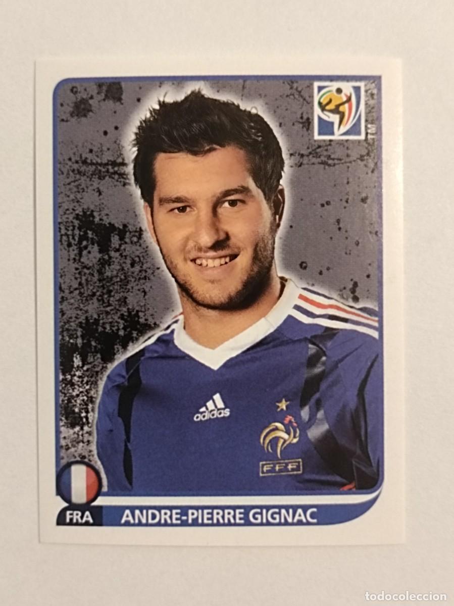 Cromos de f&uacute;tbol: #105 ANDRE-PIERRE GIGNAC (FRANCIA) MUNDIAL SUDAFRICA 2010 PANINI