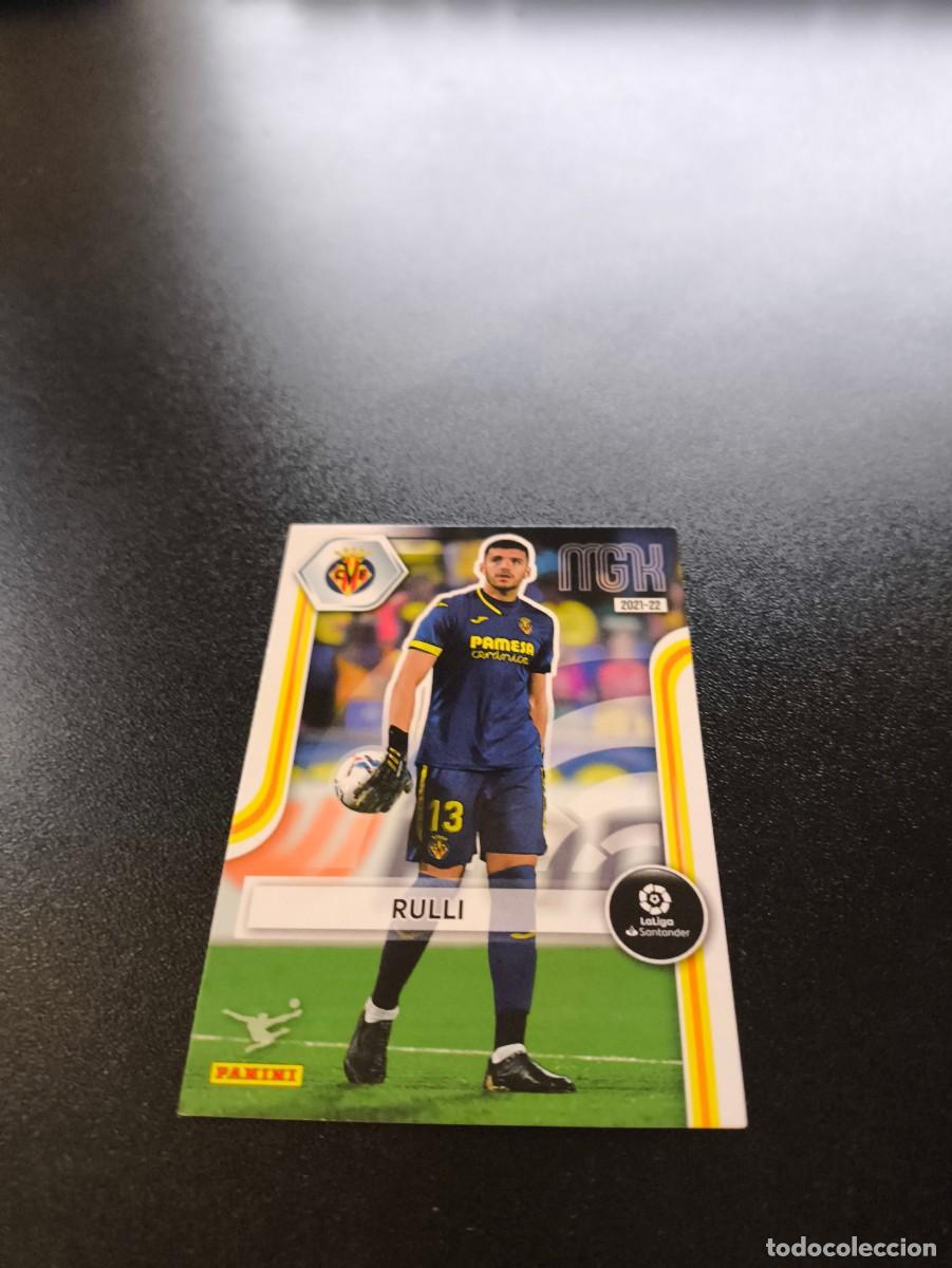 Cromos de f&uacute;tbol: 345 Rulli VILLARREAL PANINI LIGA MEGACRACKS MGK 2021 2022 21 22 NO ESTE ADRENALYN