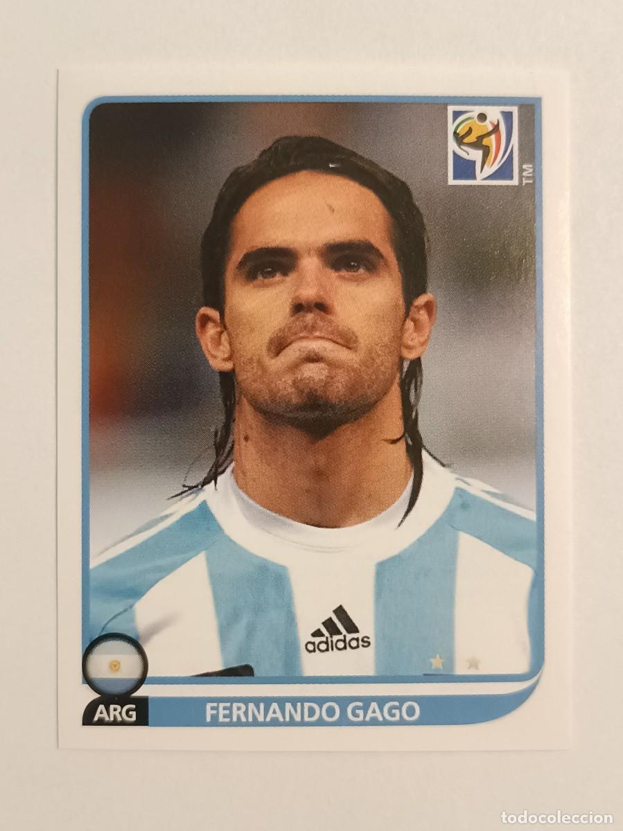 Cromos de f&uacute;tbol: #115 FERNANDO GAGO (ARGENTINA) MUNDIAL SUDAFRICA 2010 PANINI