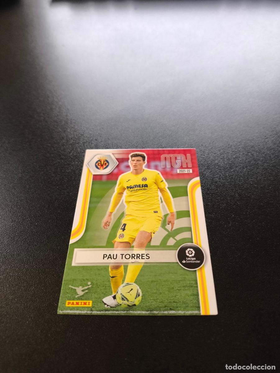 Cromos de f&uacute;tbol: 348 Pau Torres VILLARREAL PANINI LIGA MEGACRACKS MGK 2021 2022 21 22 NO ESTE ADRENALYN
