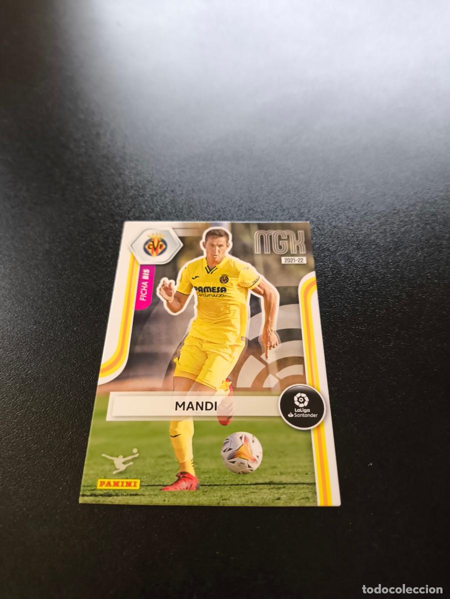 Cromos de f&uacute;tbol: 349 BIS Mandi VILLARREAL PANINI LIGA MEGACRACKS MGK 2021 2022 21 22 NO ESTE ADRENALYN