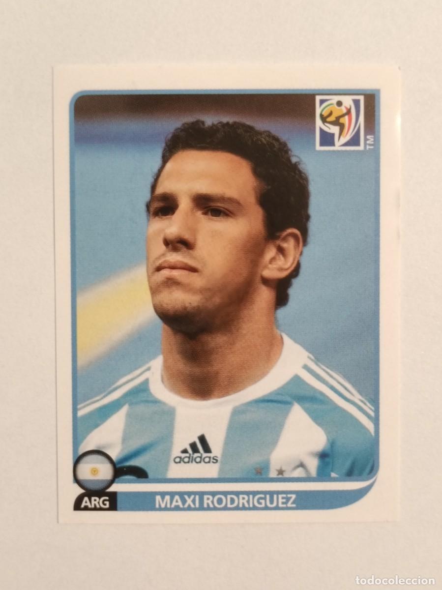 Cromos de f&uacute;tbol: #117 MAXI RODRIGUEZ (ARGENTINA) MUNDIAL SUDAFRICA 2010 PANINI