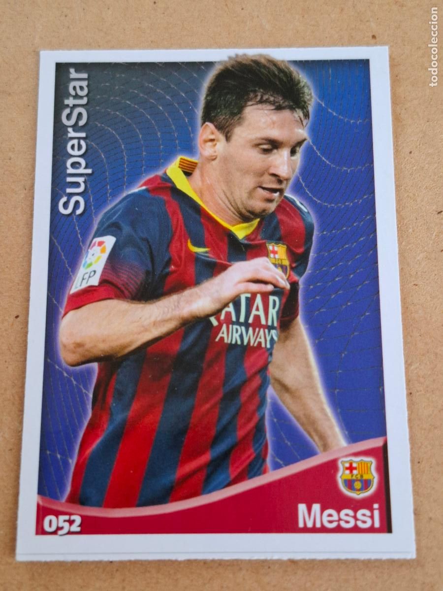 Cromos de Futebol: MUNDICROMO 2014 2015 14 15 - 052 52 MESSI ( SUPERSTAR ) FC. BARCELONA - CP9