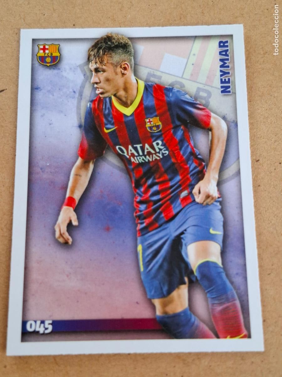 Cromos de f&uacute;tbol: MUNDICROMO 2014 2015 14 15 - 045 45 NEYMAR - FC. BARCELONA - CP9