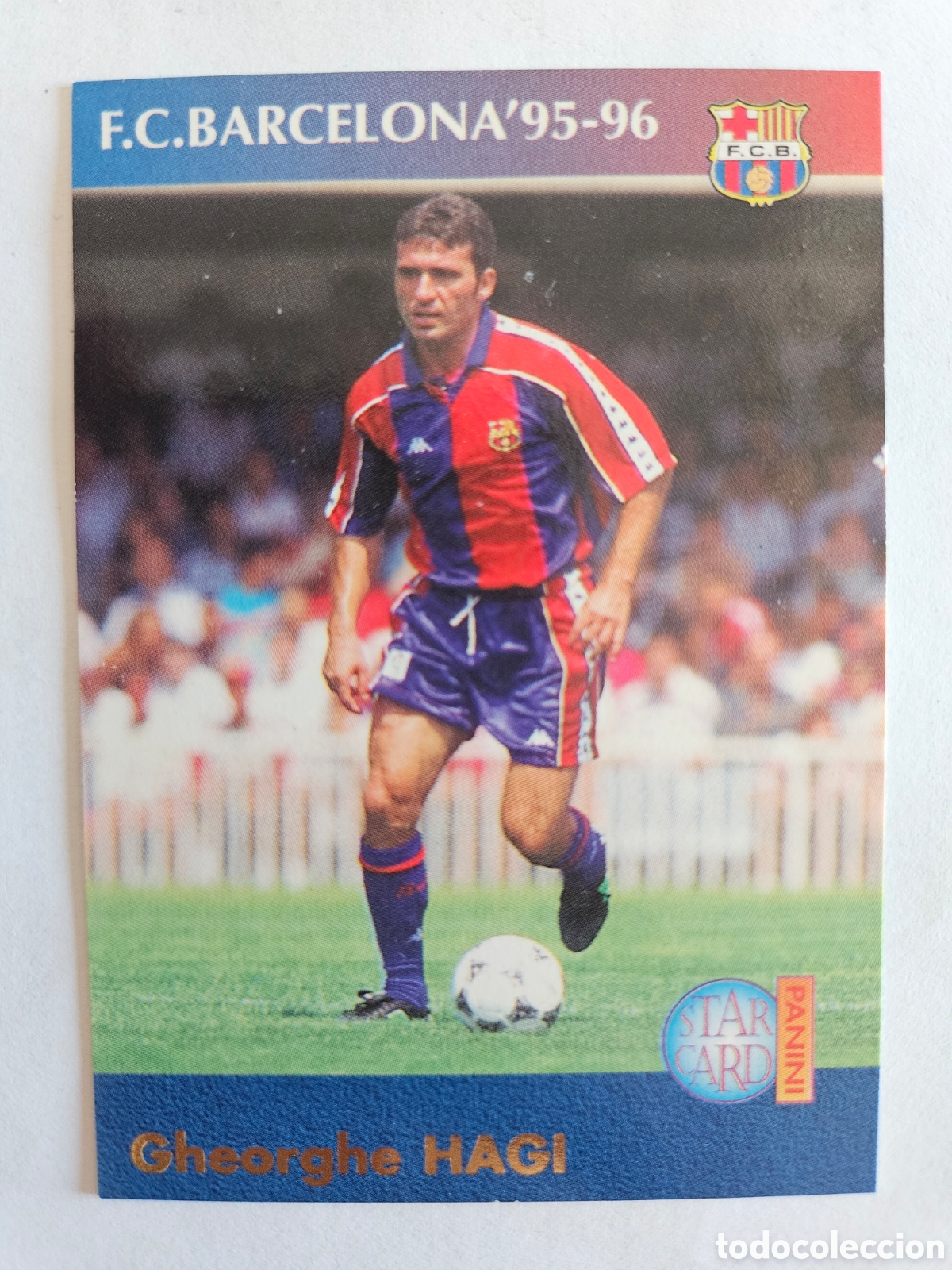 Figurine di Calcio: HAGI 26 BARCELONA PANINI 1995 1996 CROMO LIGA FUTBOL 95 96 OFICAL