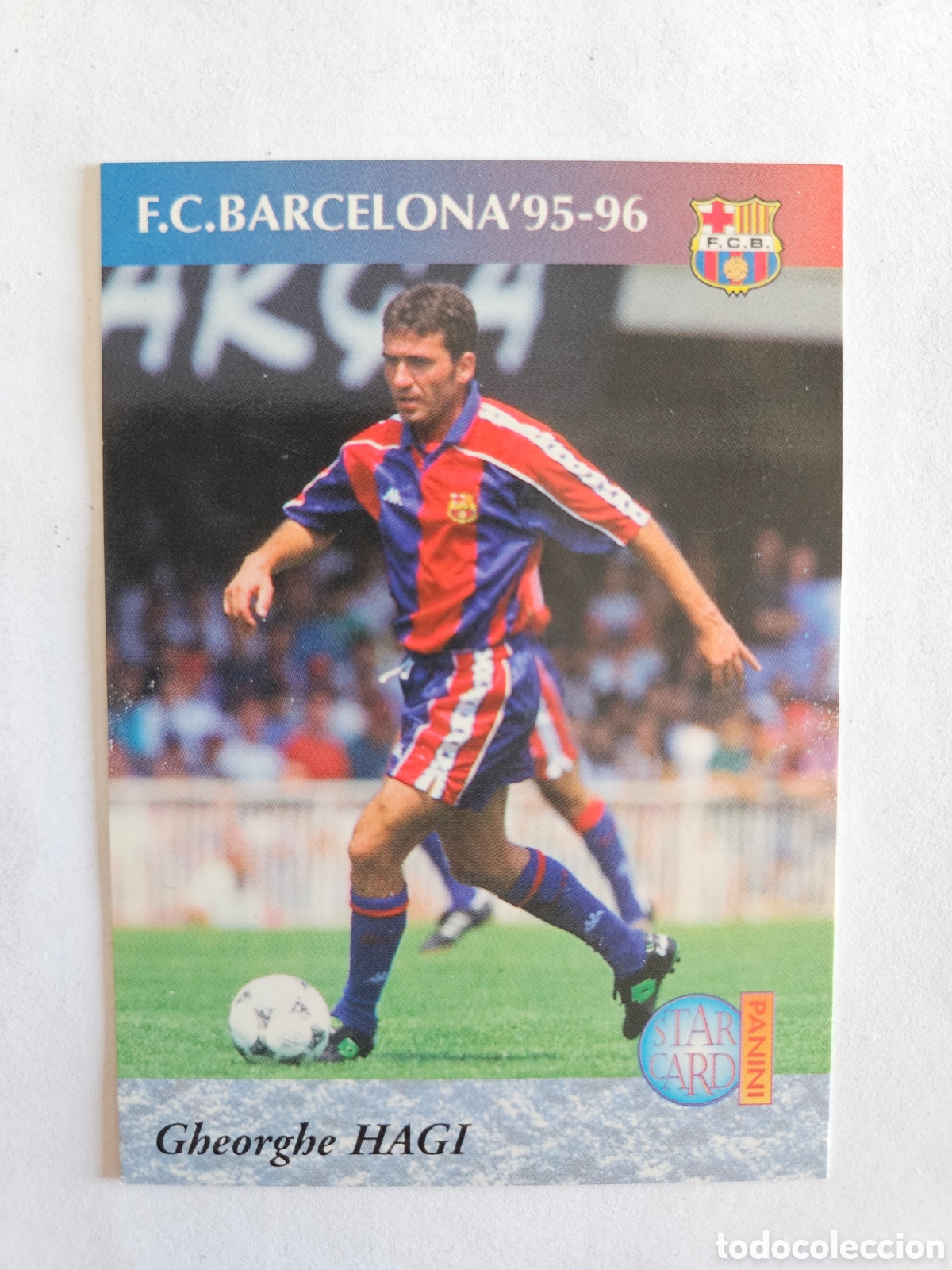 Figurine di Calcio: HAGI 25 BARCELONA PANINI 1995 1996 CROMO LIGA FUTBOL 95 96 OFICAL