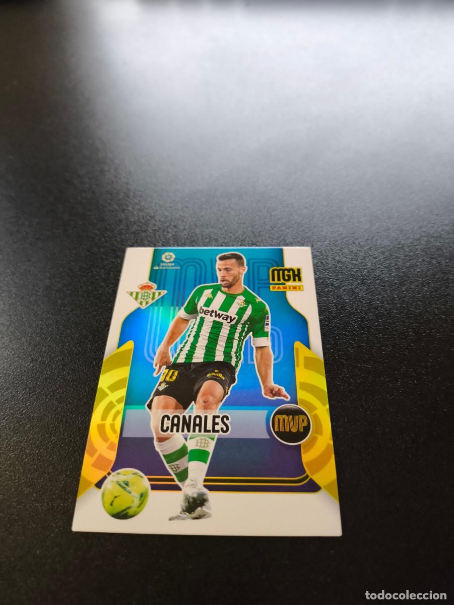 Cromos de f&uacute;tbol: 362 Canales REAL BETIS MVP PANINI LIGA MEGACRACKS MGK 2021 2022 21 22 NO ESTE ADRENALYN