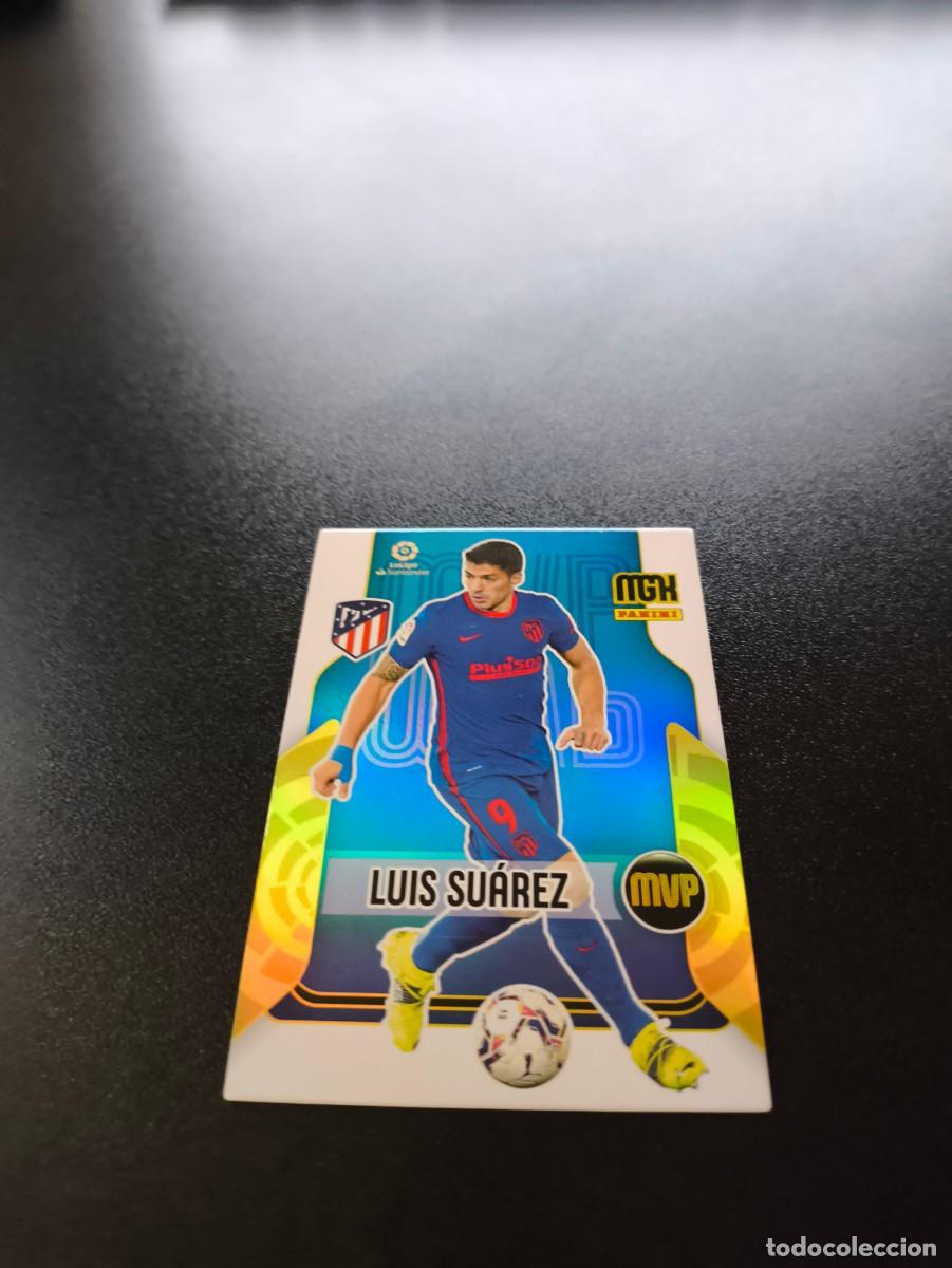 Cromos de f&uacute;tbol: 373 Luis Su&aacute;rez ATLETICO DE MADRID MVP PANINI LIGA MEGACRACKS MGK 2021 2022 21 22 NO ESTE ADRENALYN