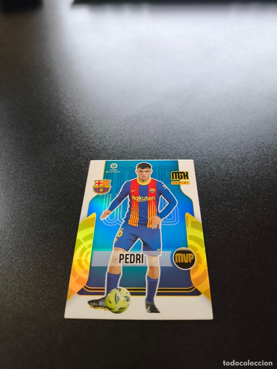Cromos de f&uacute;tbol: 378 Pedri BARCELONA MVP PANINI LIGA MEGACRACKS MGK 2021 2022 21 22 NO ESTE ADRENALYN