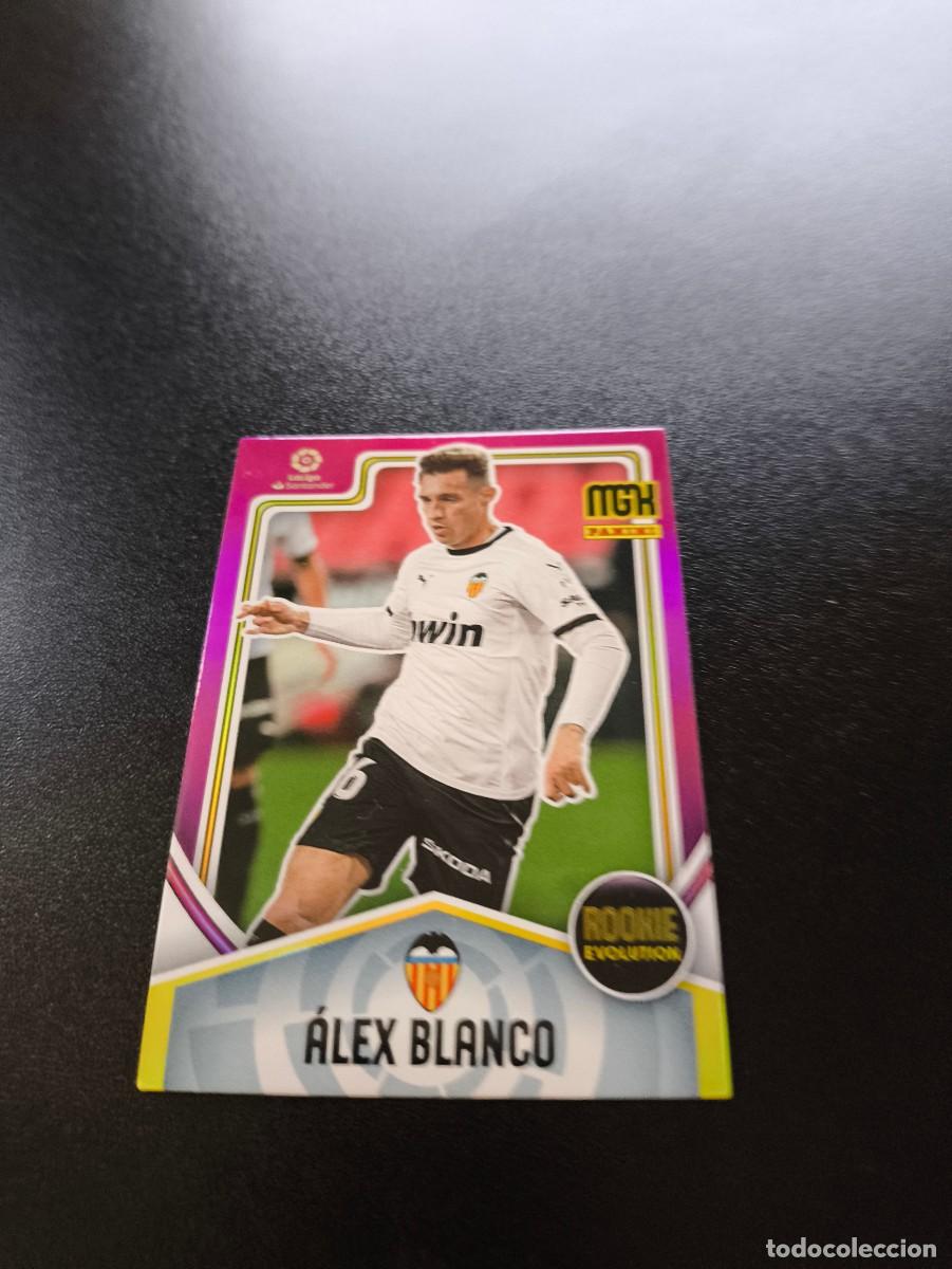 Cromos de f&uacute;tbol: 381 &Aacute;lex Blanco VALENCIA ROOKIE PANINI LIGA MEGACRACKS MGK 2021 2022 21 22 NO ESTE ADRENALYN