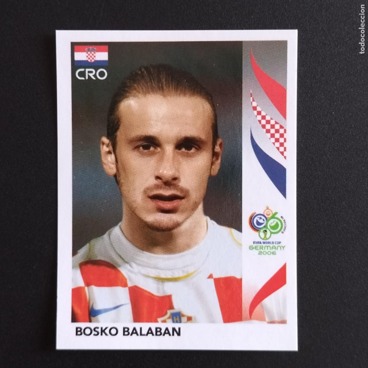 Cromos de f&uacute;tbol: 411 BOSKO BALABAN CROACIA CROMOS FIFA WORLD CUP GERMANY 2006 MUNDIAL ALEMANIA PANINI