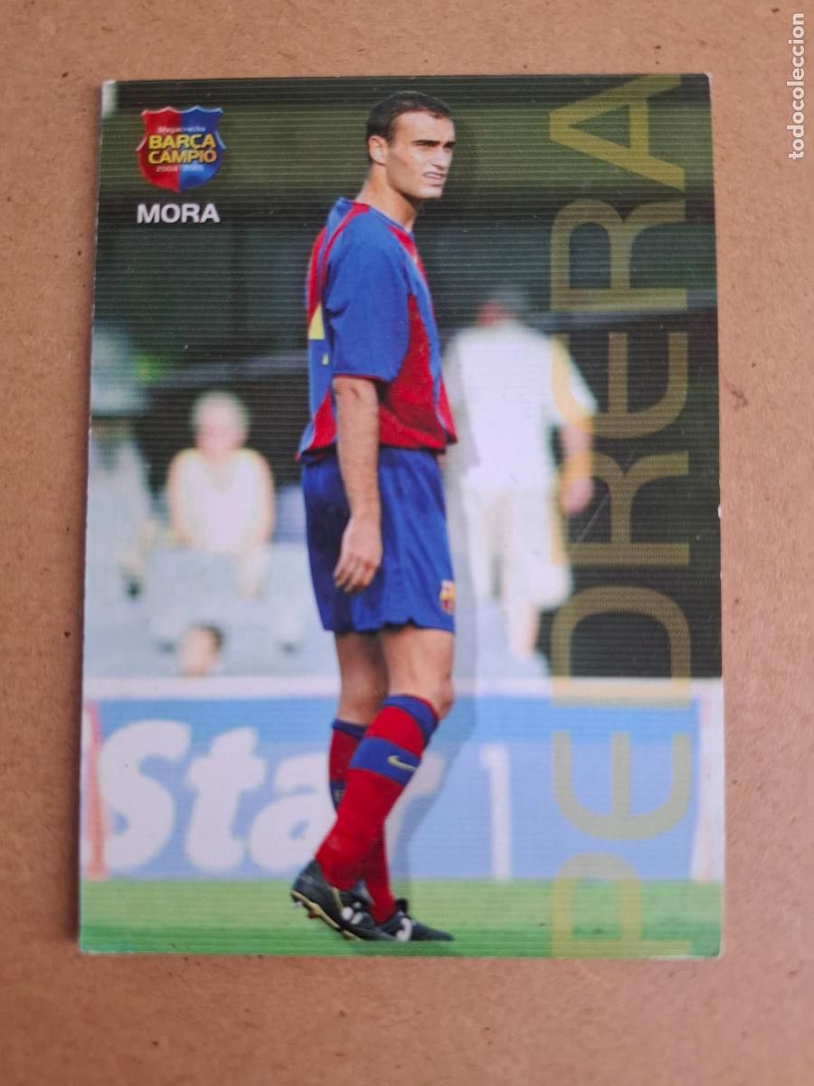 Cromos de f&uacute;tbol: BAR&Ccedil;A CAMPI&Oacute; 2004 2005 04 05 - PANINI - 119 PEDRERA ( MORA ) - FC. BARCELONA - CP9