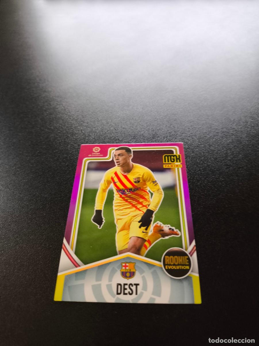 Cromos de Futebol: 387 Sergino Dest BARCELONA ROOKIE PANINI LIGA MEGACRACKS MGK 2021 2022 21 22 NO ESTE ADRENALYN