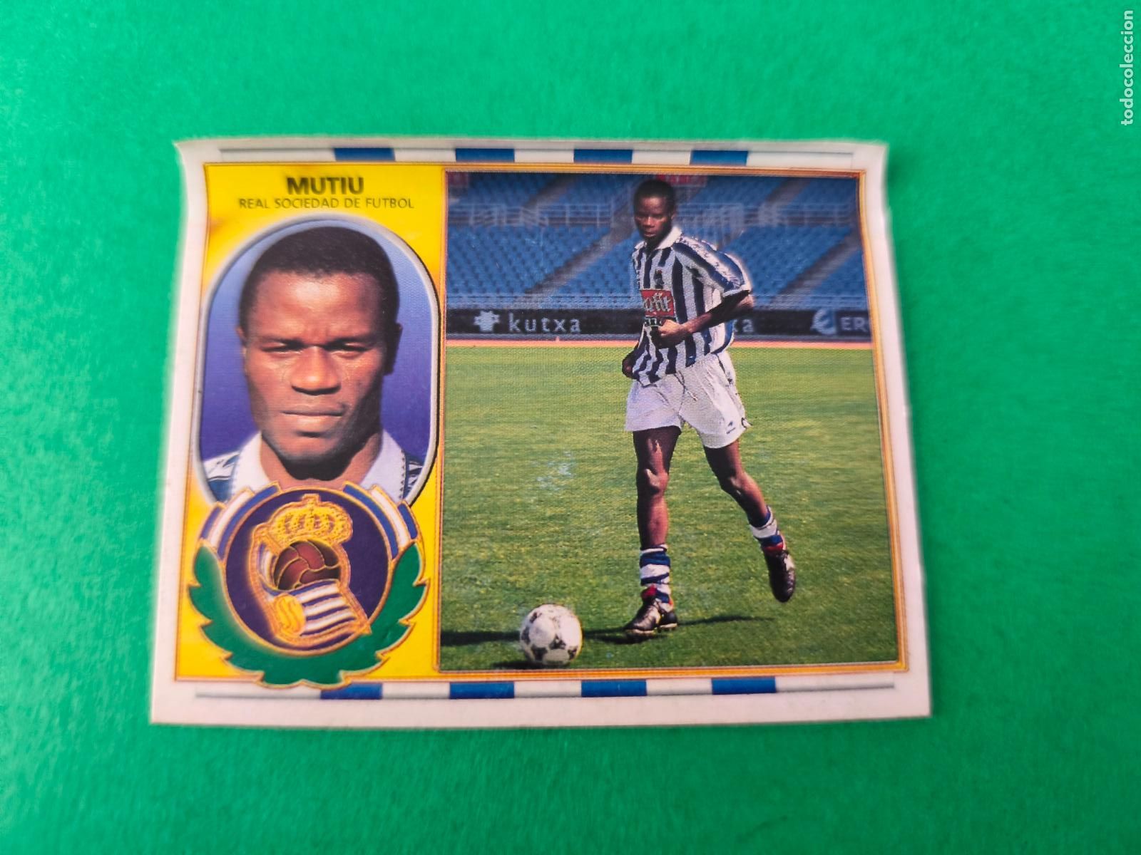 Cromos de Futebol: CROMO FUTBOL MUTIU REAL SOCIEDAD COLOCA VENTANILLA SUPERIOR LIGA ESTE 1996-1997/96-97