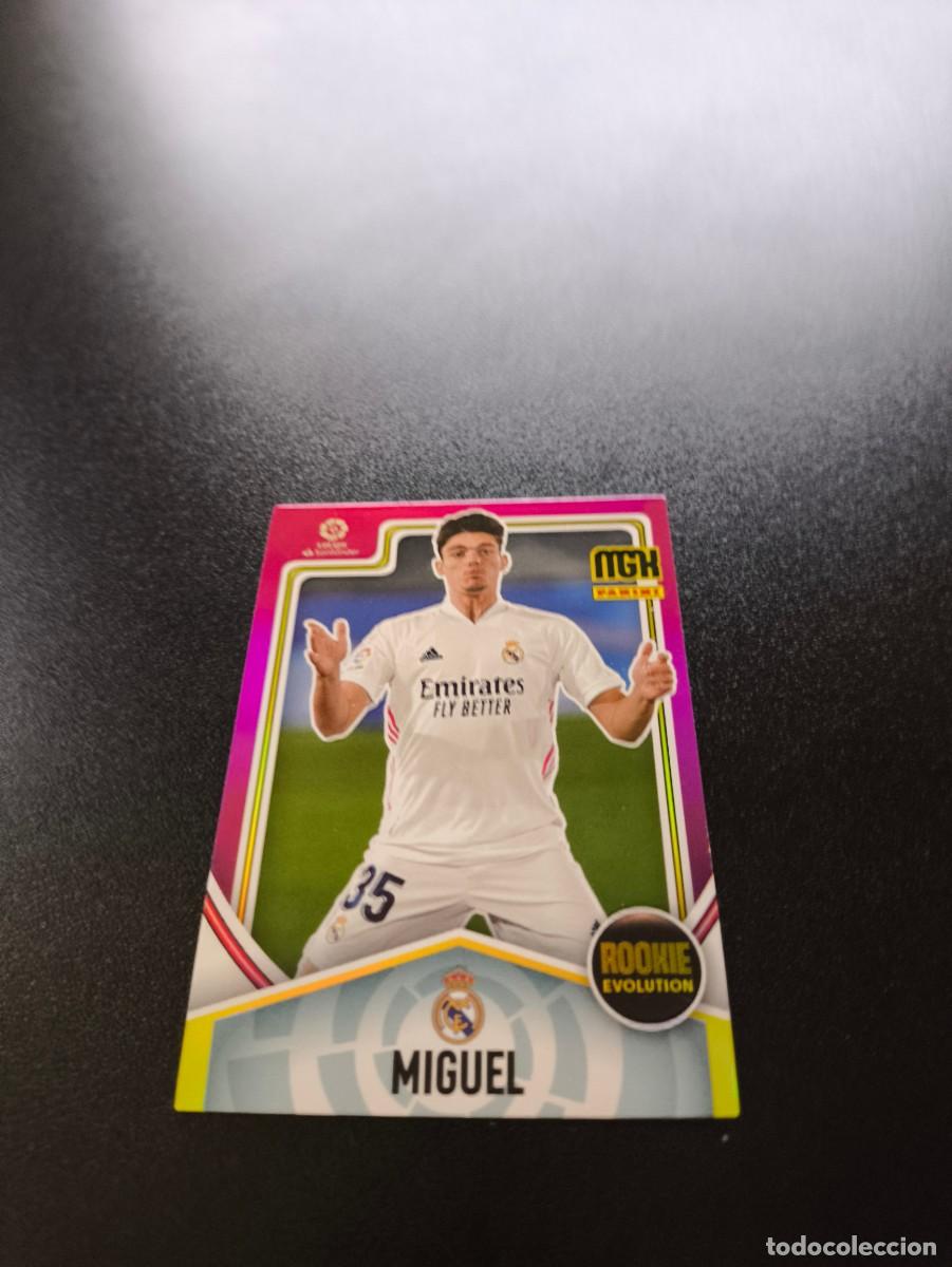 Cromos de Futebol: 394 Miguel REAL MADRID ROOKIE PANINI LIGA MEGACRACKS MGK 2021 2022 21 22 NO ESTE ADRENALYN
