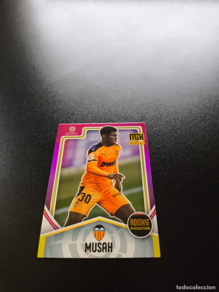 Cromos de Futebol: 397 Musah VALENCIA ROOKIE PANINI LIGA MEGACRACKS MGK 2021 2022 21 22 NO ESTE ADRENALYN