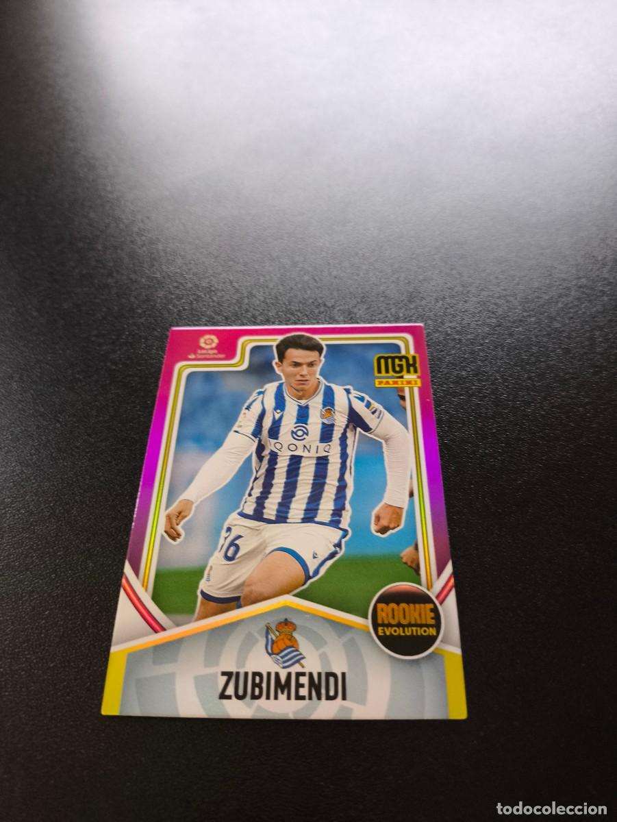 Cromos de f&uacute;tbol: 405 Zubimendi REAL SOCIEDAD ROOKIE PANINI LIGA MEGACRACKS MGK 2021 2022 21 22 NO ESTE ADRENALYN