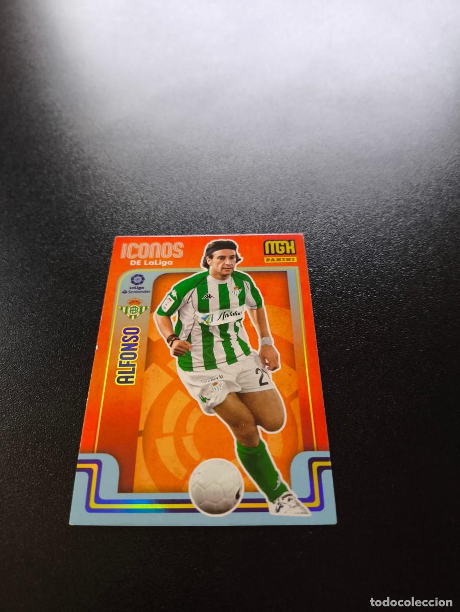 Fu&szlig;ball-Sticker: 407 Alfonso REAL BETIS ICONOS PANINI LIGA MEGACRACKS MGK 2021 2022 21 22 NO ESTE ADRENALYN